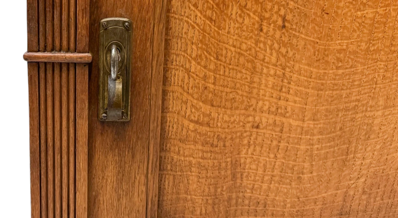 Arts & Crafts Art Nouveau One-Door Cabinet, 1900s